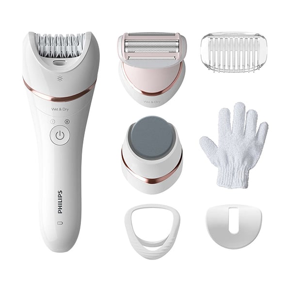 PHILIPS BRE730/10 Kablosuz Epilatör, Beyaz