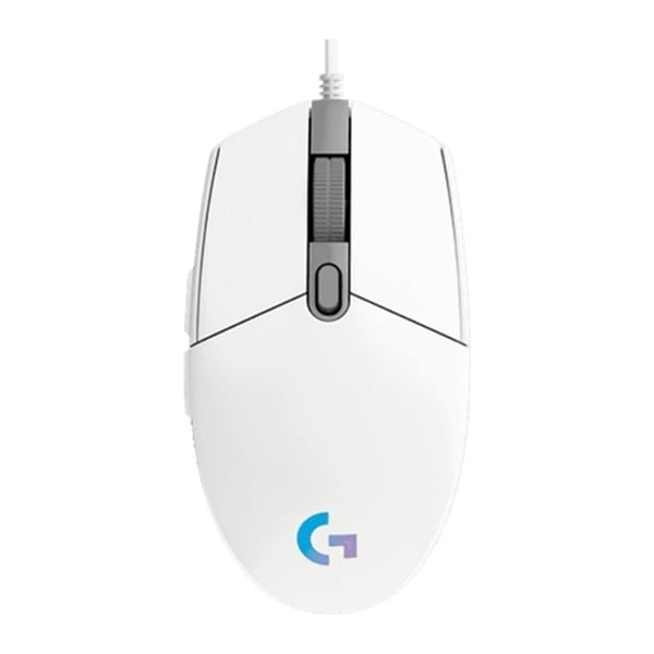 LOGITECH G102 LIGHTSYNC Kablolu Fare, Beyaz