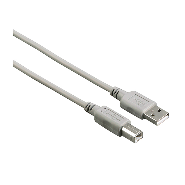 HAMA 00200901 USB-A'dan USB-B'ye Yazıcı Kablosu, 3 Metre