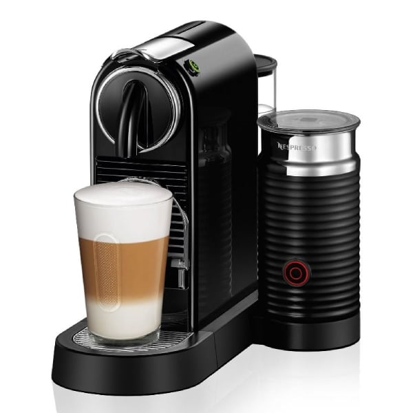 NESPRESSO Citiz ve Süt Kapsül Kahve Makinesi, Siyah
