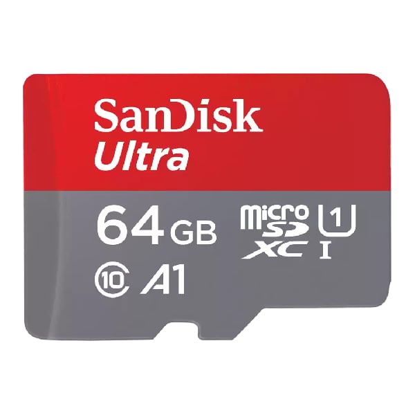 SANDISK Ultra MicroSD 64 GB Hafıza Kartı SD Adaptörlü