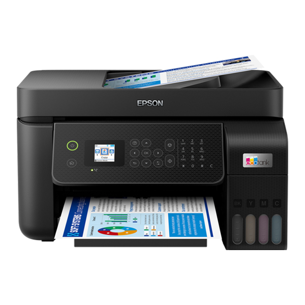 EPSON EcoTank L5290 Çok Fonksiyonlu Wi-Fi Mürekkep Tanklı A4 Yazıcı, İçinde 3 Yıla Kadar Mürekkep Bulunan