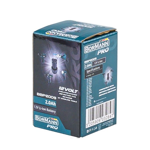 BORMANN PRO BBP2009 12V 2.0Ah Lityum Batarya
