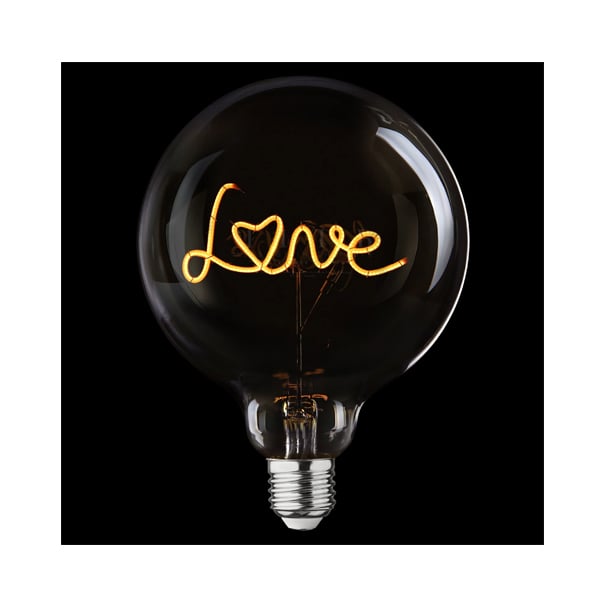 MITB 994019 E27 LED El Yapımı Ampul Love