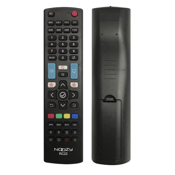 NOOZY RC22 LG, Samsung, Philips ve Panasonic Televizyonlar için Uzaktan Kumanda