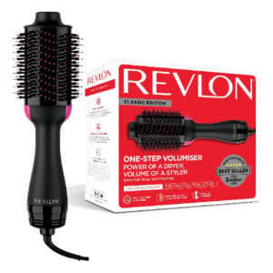 REVLON RVDR5222UK4 Saç Kurutma Makinesi ve Sıcak Hava Fırçası, Siyah