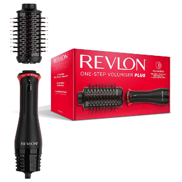 REVLON RVDR5298UK Elektrikli Düzleştirici Fırça, Siyah