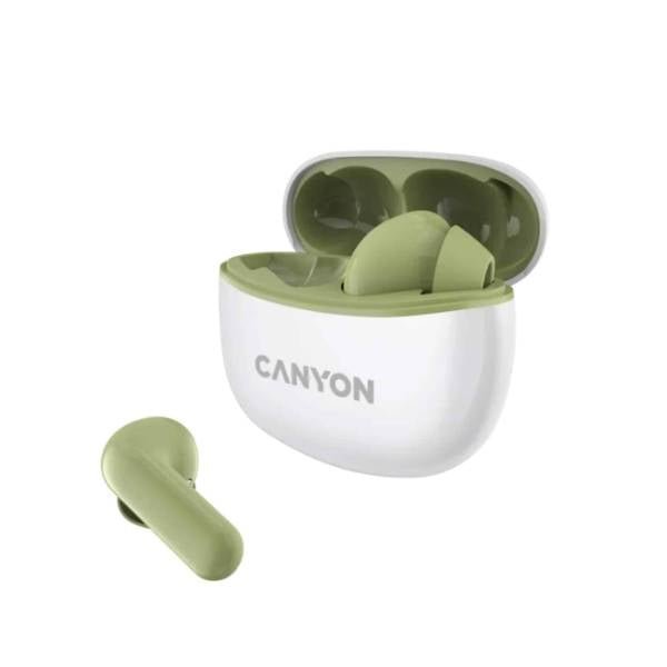 CANYON TWS-5 True Wireless Kulaklık, Yeşil