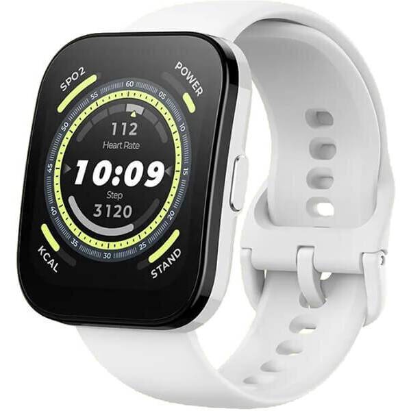 AMAZFIT W2215EU3N Bip 5 Akıllı Saat, Beyaz