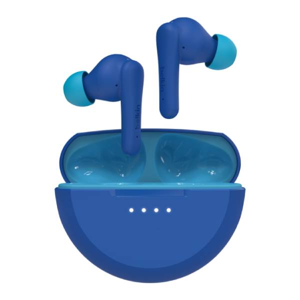 BELKIN SoundForm Nano 2 Çocuklar İçin Gerçek Kablosuz Kulaklık, Mavi