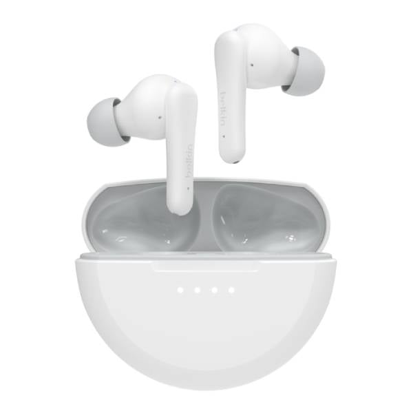 BELKIN SoundForm Nano 2 Çocuklar İçin Gerçek Kablosuz Kulaklık, Beyaz