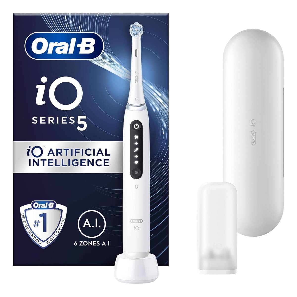 BRAUN Oral B iO5 Oldukça Beyaz Elektrikli Diş Fırçası
