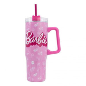 STOR 92242 Barbie Ανοξείδωτο Παγούρι Νερού XL, 0.94 Λίτρα