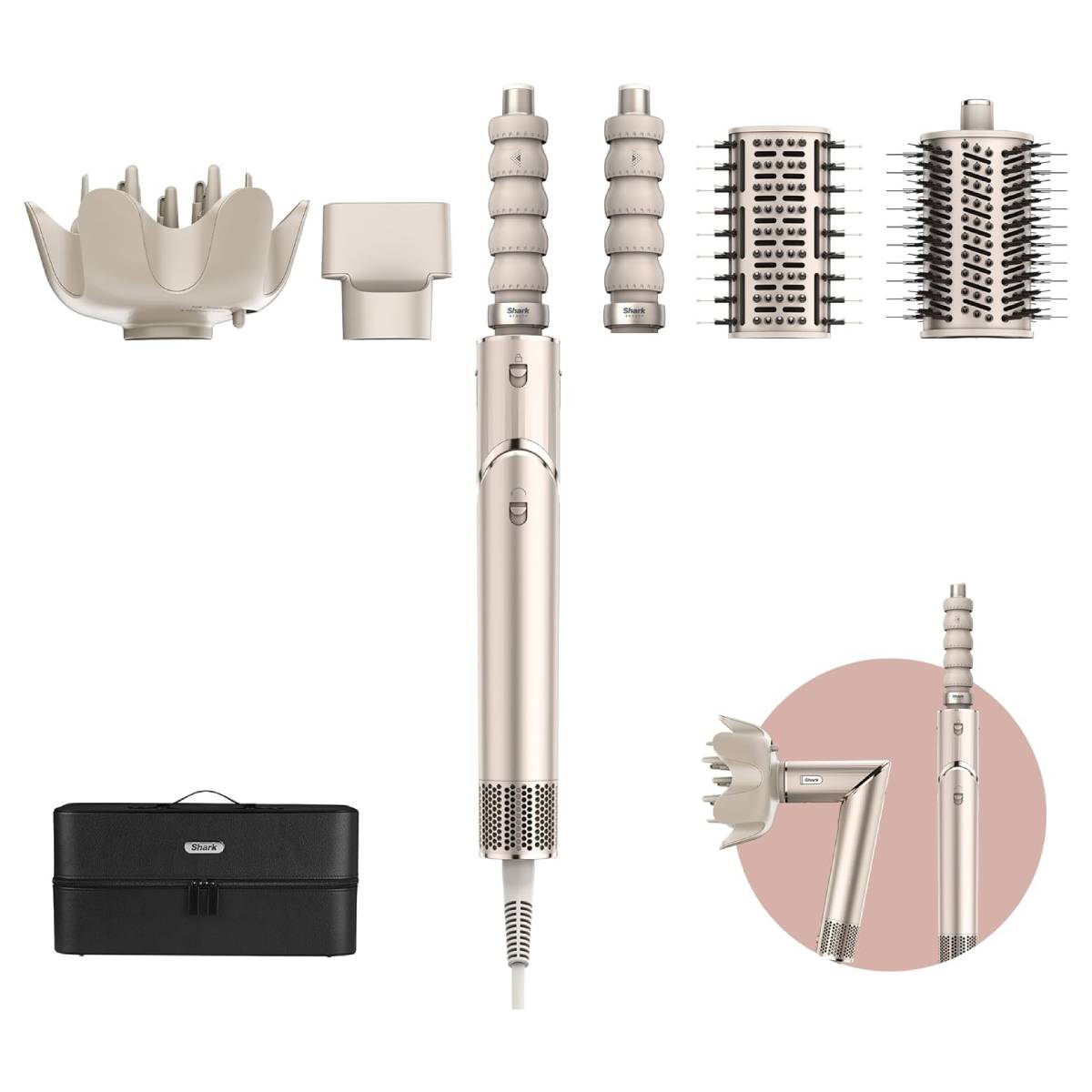 SHARK HD440SLEU/HD446SLEU Flexstyle 2 in 1 Saç Kurutma ve Şekillendirme Makinesi