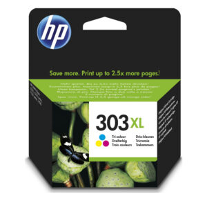 Ink HP 303XL T6N03AE Üç Renk Anında Mürekkep camgöbeği/magon/ sarı