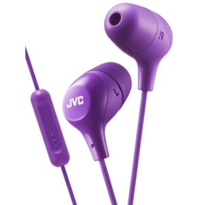 JVC HA-FX38M-V-E Mor Mikrofonlu Kulaklık
