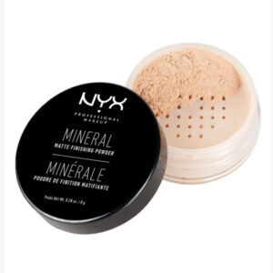 NYX Mineral Bitirme Pudrası - Açık/Orta