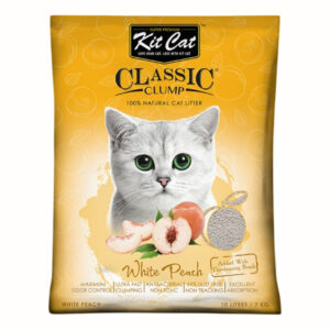 Kit Cat Classic Clump Şeftali 10L/7Kg