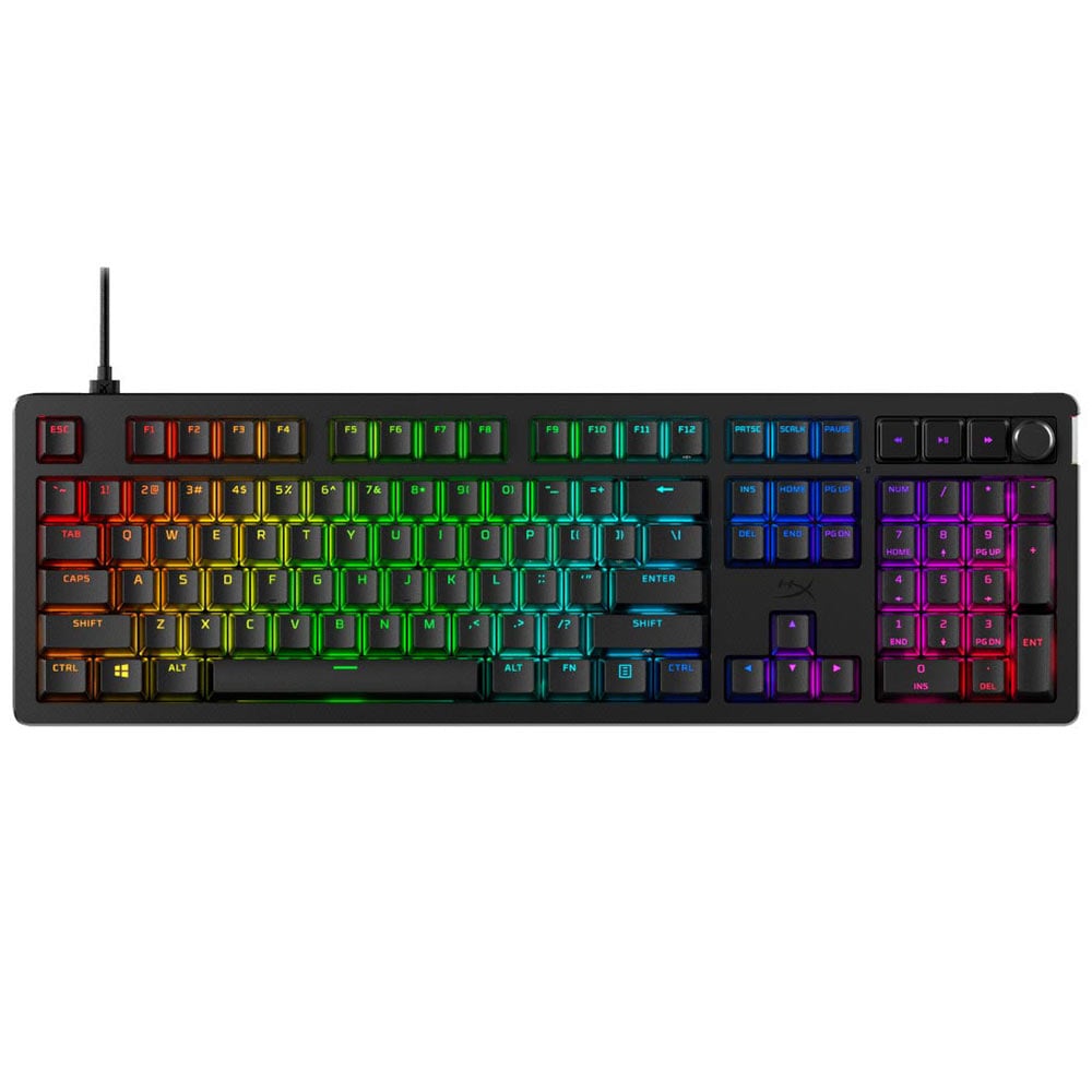 HyperX Alloy Rise Kablolu Gaming Klavye US RGB 7G7A3AA siyah