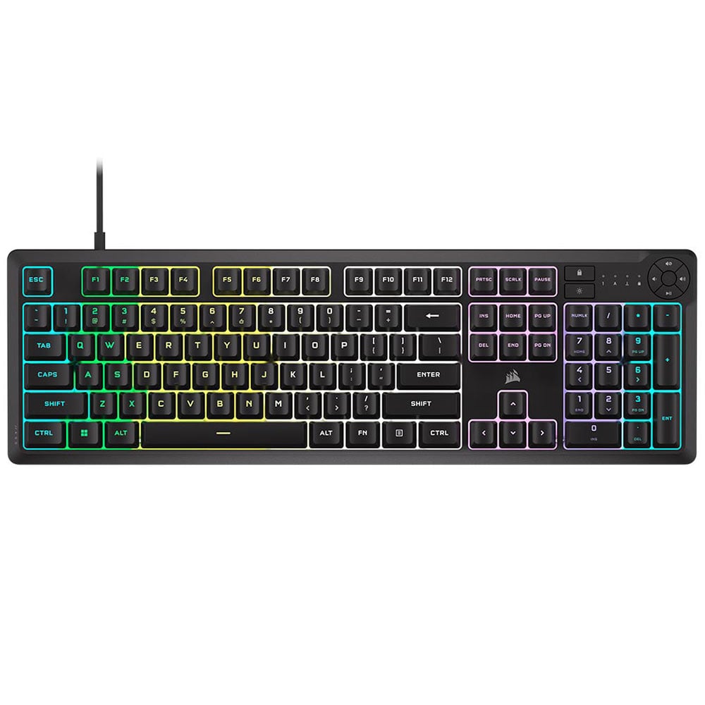 Gaming Kablolu Klavye CORSAIR K55 Core CH-9226C65-NA US RGB Siyah
