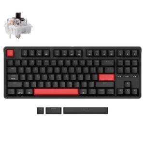 KEYCHRON (C3P-H3) C3 Pro QMK/VIA ABD Siyah Kablolu Oyun Klavyesi