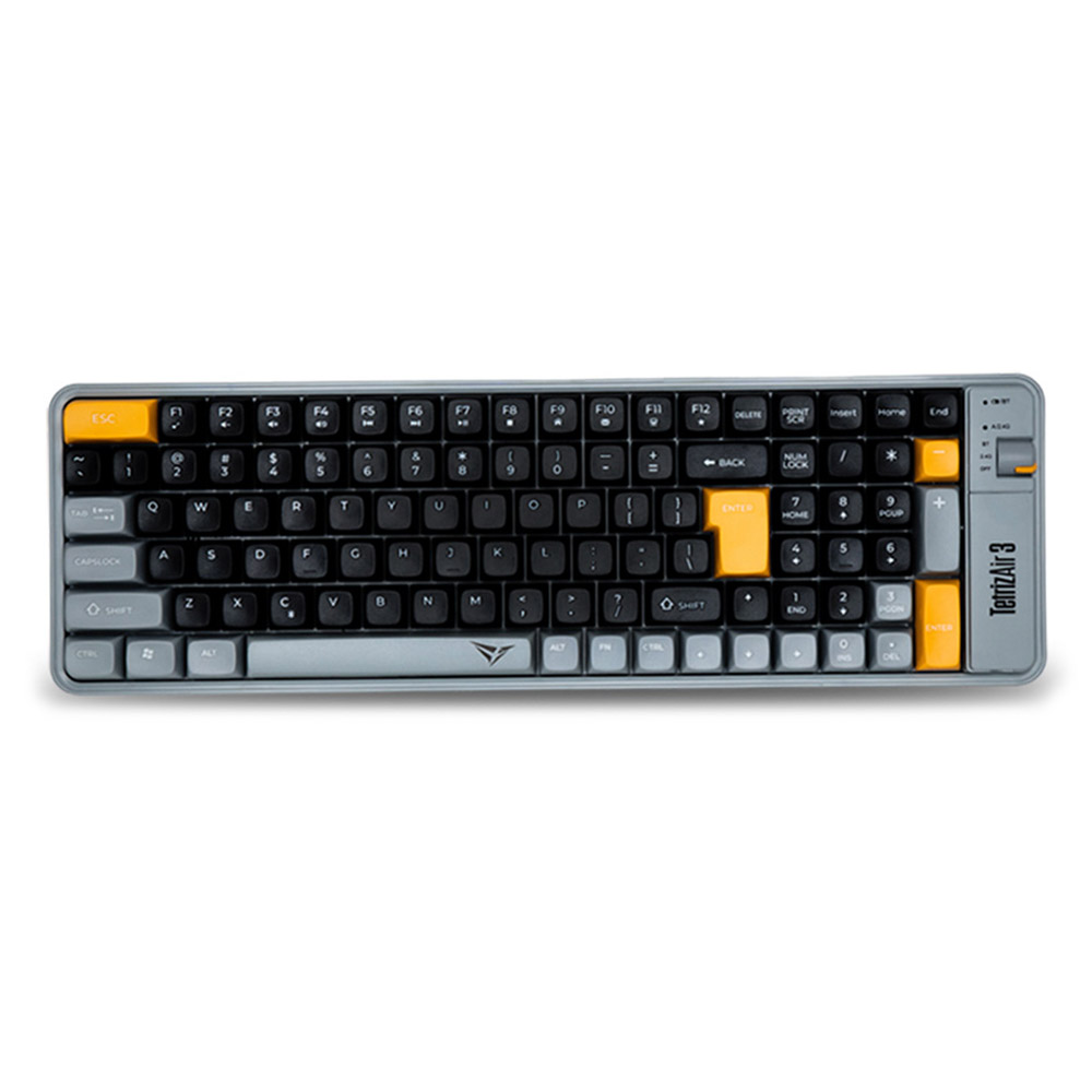 Kablosuz Klavye ALCATROZ Tetriz Air 3 US TETRIZ-AIR3-BLK sonbahar siyah