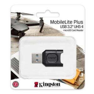 KINGSTON MobileLite Plus MLPM Siyah Hafıza Kartı Okuyucu