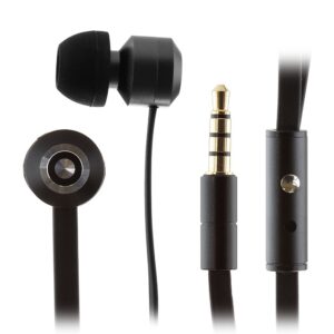 KITSOUND Ribbons KSRIBBK mikrofonlu siyah kulaklık