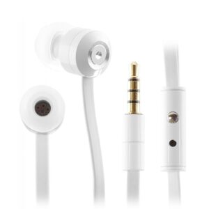 KITSOUND Ribbons Kulakiçi Mikrofonlu Kulaklık KSRIBWH Beyaz