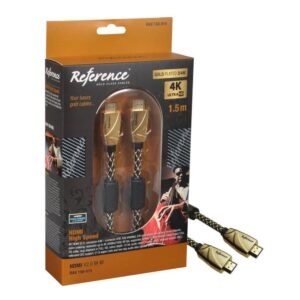Kablo HDMI-A Erkek/HDMI-A Erkek v2.0 1.5m REFERENCE RAV 150-015 siyah