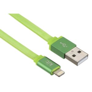 Kablo USB-A Erkek/Lightning Erkek 1M KIT IP5USBALUGN Yeşil