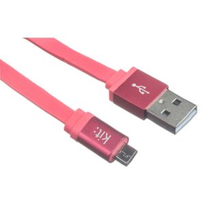 Kablo USB-A Erkek/microUSB-B Erkek 1M KIT 8600USBALUCO Coral