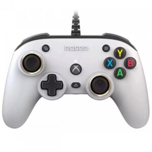 Kablolu Oyun Kumandası PC/Xbox One/Series X/Uyumlu NACON Pro Compact Beyaz