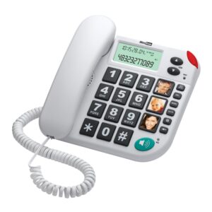 Kablolu Telefon MAXCOM KXT480 Beyaz