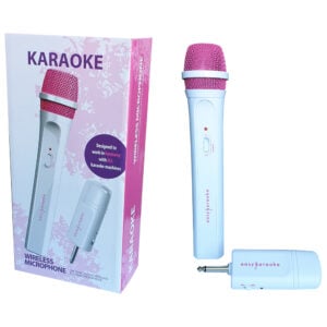 Kablosuz Mikrofon JHS Easy Karaoke EKS717P Pembe