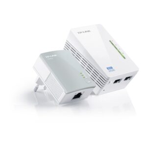 Kablosuz Powerline Adaptör 300Mbps TP-LINK AV600 Wi-Fi Kiti TL-WPA4220KIT