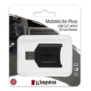 Kingston MobileLite Plus MLP Siyah Hafıza Kartı Okuyucu