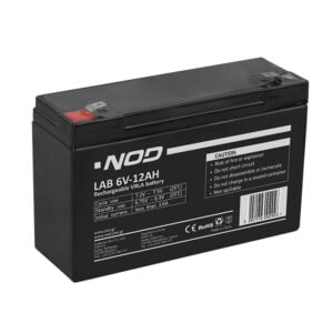 Kurşun Asit Akü 6V 12Ah NOD 141-0163