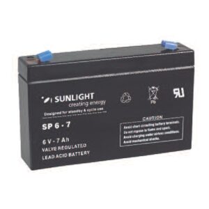Kurşun Asit Akü 6V 7A SUNLIGHT