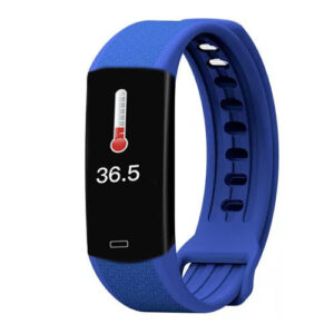 LAMTECH Akıllı Bileklik Mavi Fitness Bileği & Termometre