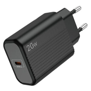 LAMTECH LAM112716 Siyah 20W USB-C Duvar Şarj Cihazı (PD)
