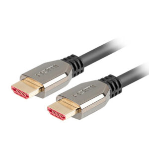 LANBERG CA-HDMI-30CU-0018-BK HDMI-A Erkek/HDMI-A Erkek v2.1 1.8m Siyah Kablo