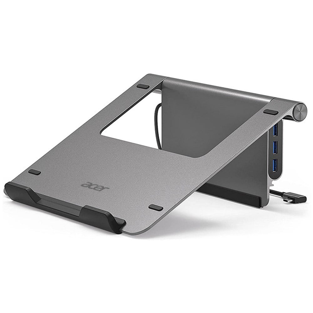 Çoklu Port Adaptörü ve Laptop Standı ACER HP.DSCAB.012 Gümüş