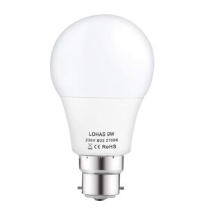 LED Lamba GLS 240V 9W B22 SUNLIGHT SA609B22WW