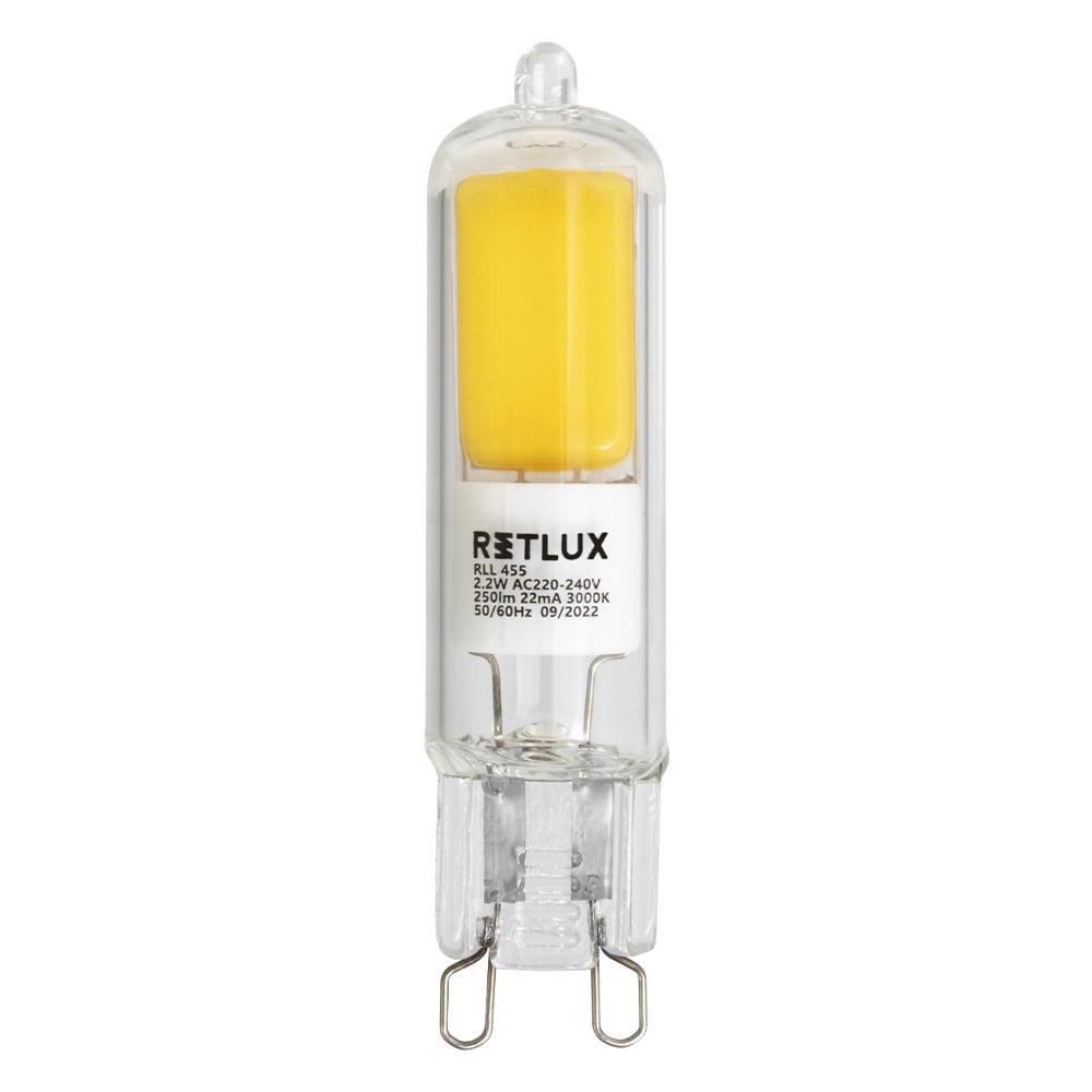 LED Lamba Kapsül 240V 2.2W G9 RETLUX RLL 455