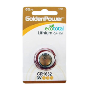 Lityum Düğme Pil 3V CR1632 GOLDENPOWER CR1632C0GC1E