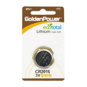 Lityum Düğme Pil 3V CR2016 GOLDENPOWER CR2016C0GC1E