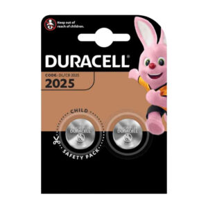 Duracell 3V CR2025 Lityum Düğme Hücre Pil 2 Adet