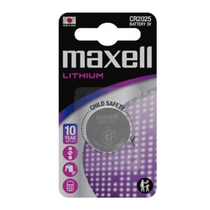 Maxell 3V CR2025 Lityum Düğme Pil