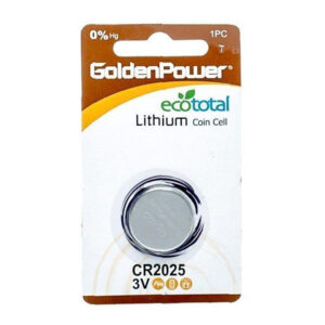 Lityum Düğme Pil 3V CR2025 GOLDENPOWER CR2025C0GC1E